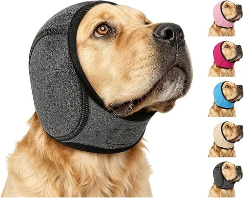 🐶🎧 Calming Dog Ear Wrap – Gentle Noise Protection for Grooming, Baths & Fireworks