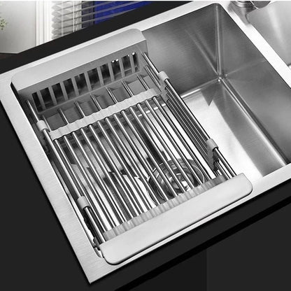 🚰✨ Expandable Kitchen Sink Drain Basket – More Space, Faster Draining, Less Clutter