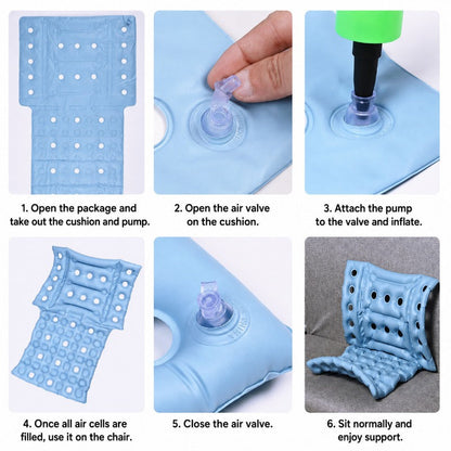 Inflatable Pressure Relief Cushion