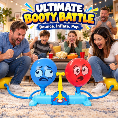 🎈 Rump Race Balloon-Popping Game – Hilarious Family Party Challenge