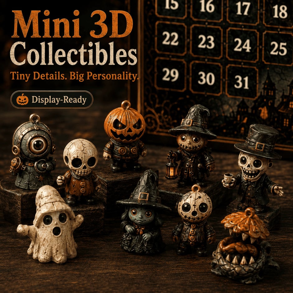 🔥Last Day 50% OFF - 7/15/31 Day Halloween Countdown Surprise Set