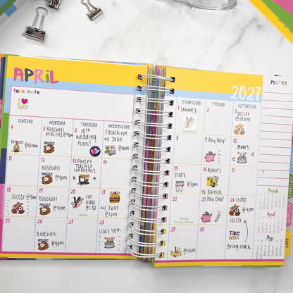 📅✨ 2027–2028 Reminder Binder® – 24-Month All-in-One Life Planner