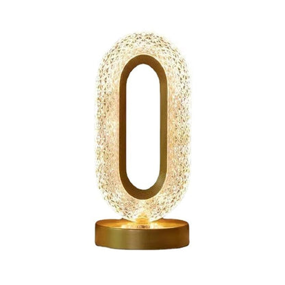 ✨ Crystal Glow Bedside Lamp – Elegant Nightstand Lighting for Cozy Spaces