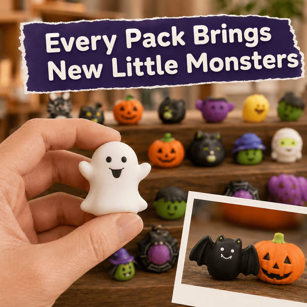 👻🎃 Halloween Squishies – Spooky-Cute Stress Relief Fun