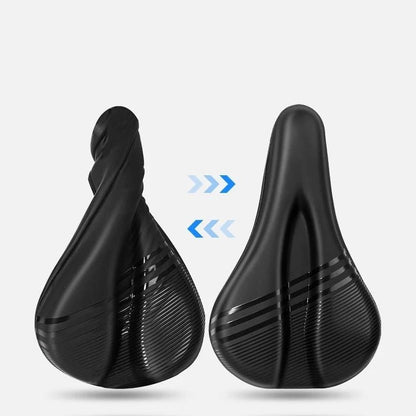 Waterproof Bike Seat Cushion 🚴 – Soft Memory Foam Saddle Padding