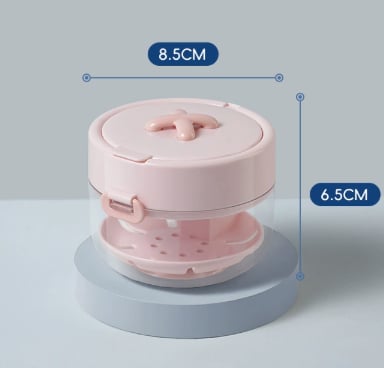 💯💧 50% OFF - Portable Retainer and Denture Cleaning Case with Magnetic Lifting Tray