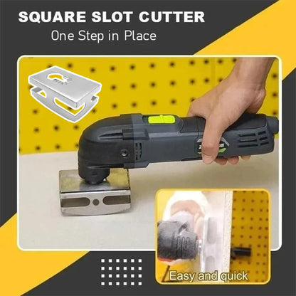 Woodworking Square Hole Cutter 🪵 – Precision Slot Cutting Tool