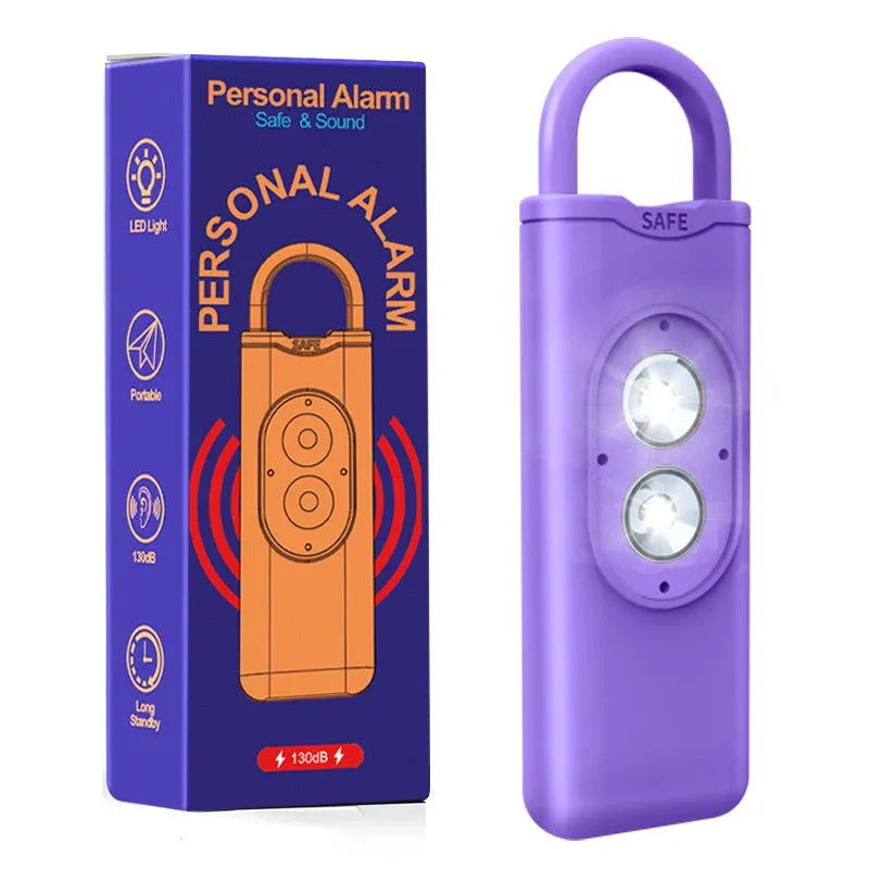 🔥Limited time🔥High Decibel Anti-Wolf Flashing Light Alarm Keychain