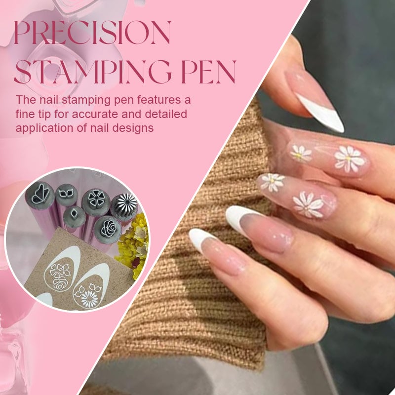 🔥NUR NOCH 49 % RABATT – Nagelkunst-Stempelstift