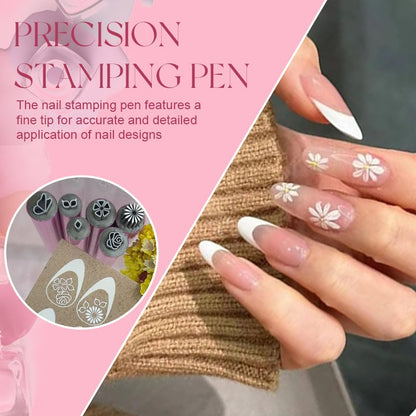 🔥NUR NOCH 49 % RABATT – Nagelkunst-Stempelstift
