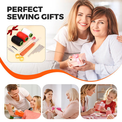 🧵 37-Piece Sewing Essentials Kit – Handy Tools for Repairs, Crafts & DIY