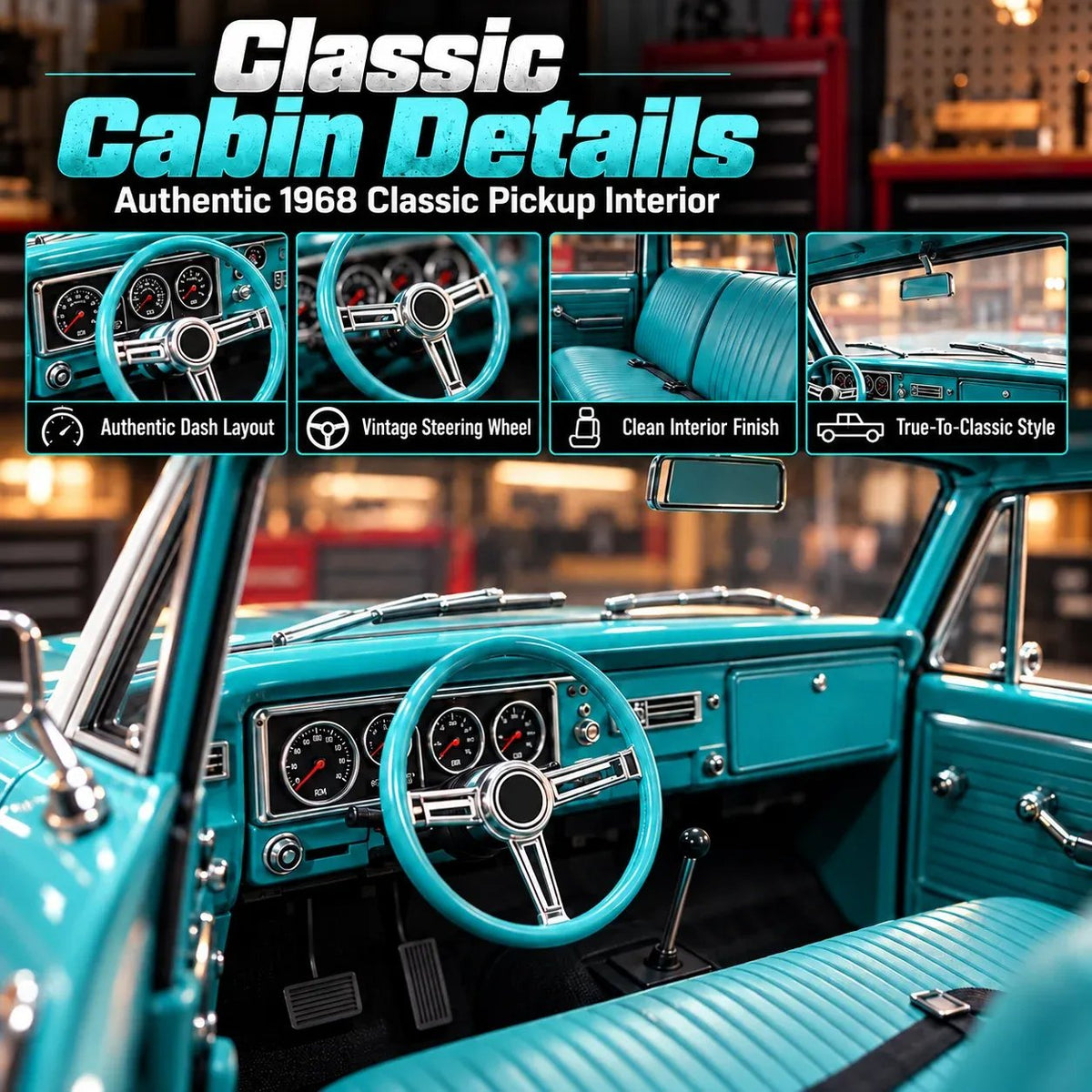 📍🎁Premium Classic Truck Gift for Collectors & Hobbyists 🏆