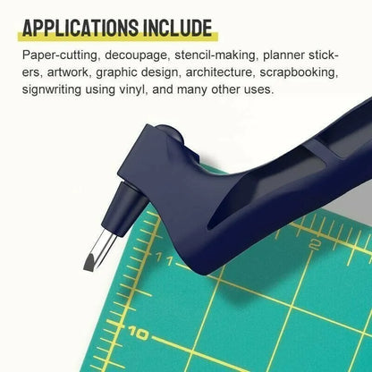 ✂️ Blue Precision Craft Cutting Tool for DIY Projects – 1 Piece