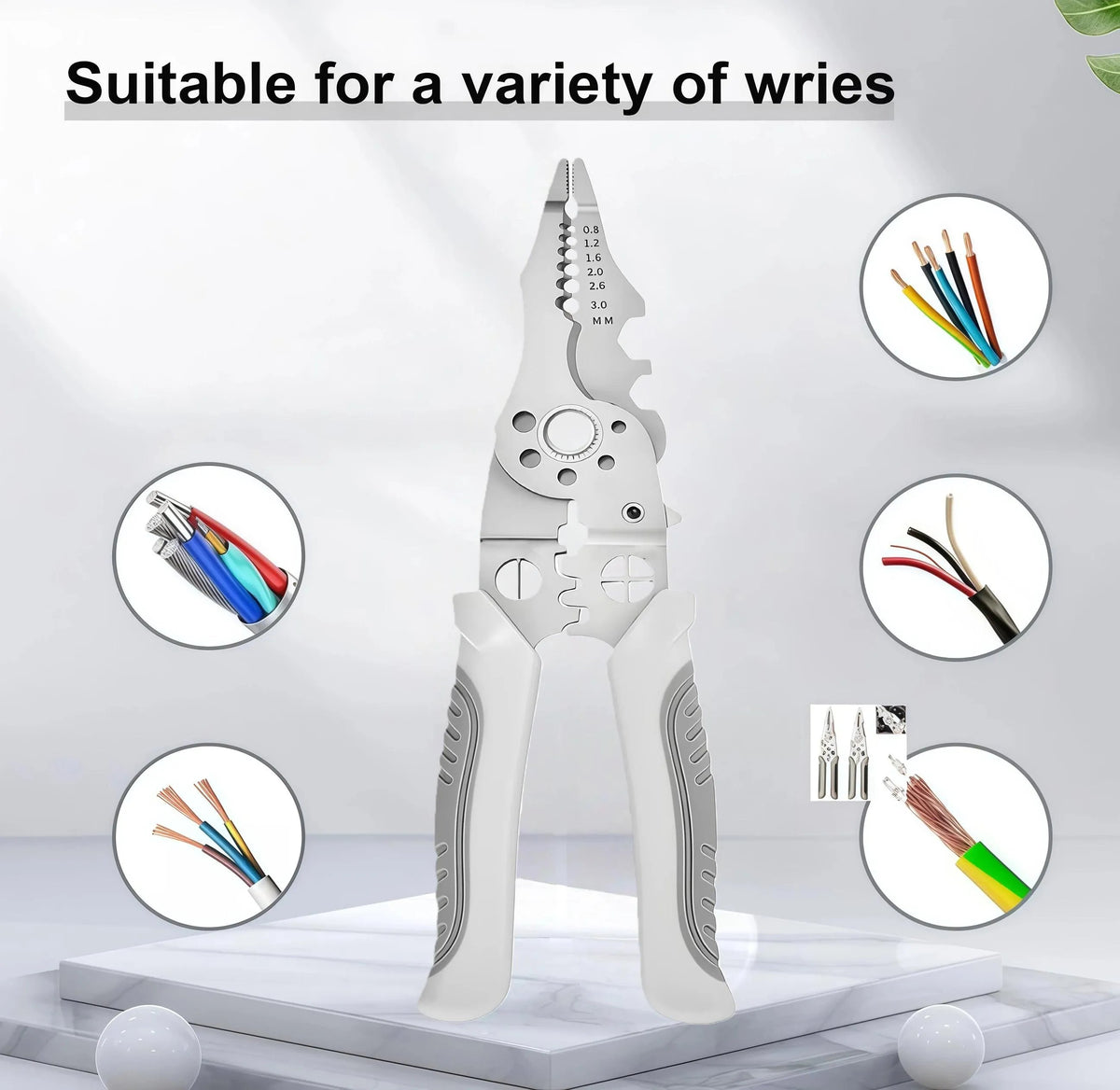 💯Universal Quick Lever Electrical Wire Connectors (24-12 AWG) Assortment (50/100Pcs) + Wire Stripper