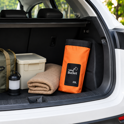 💧 50% Off Today | Space-Saving Collapsible Water Pail for Camping, Travel & Car Care ⏰