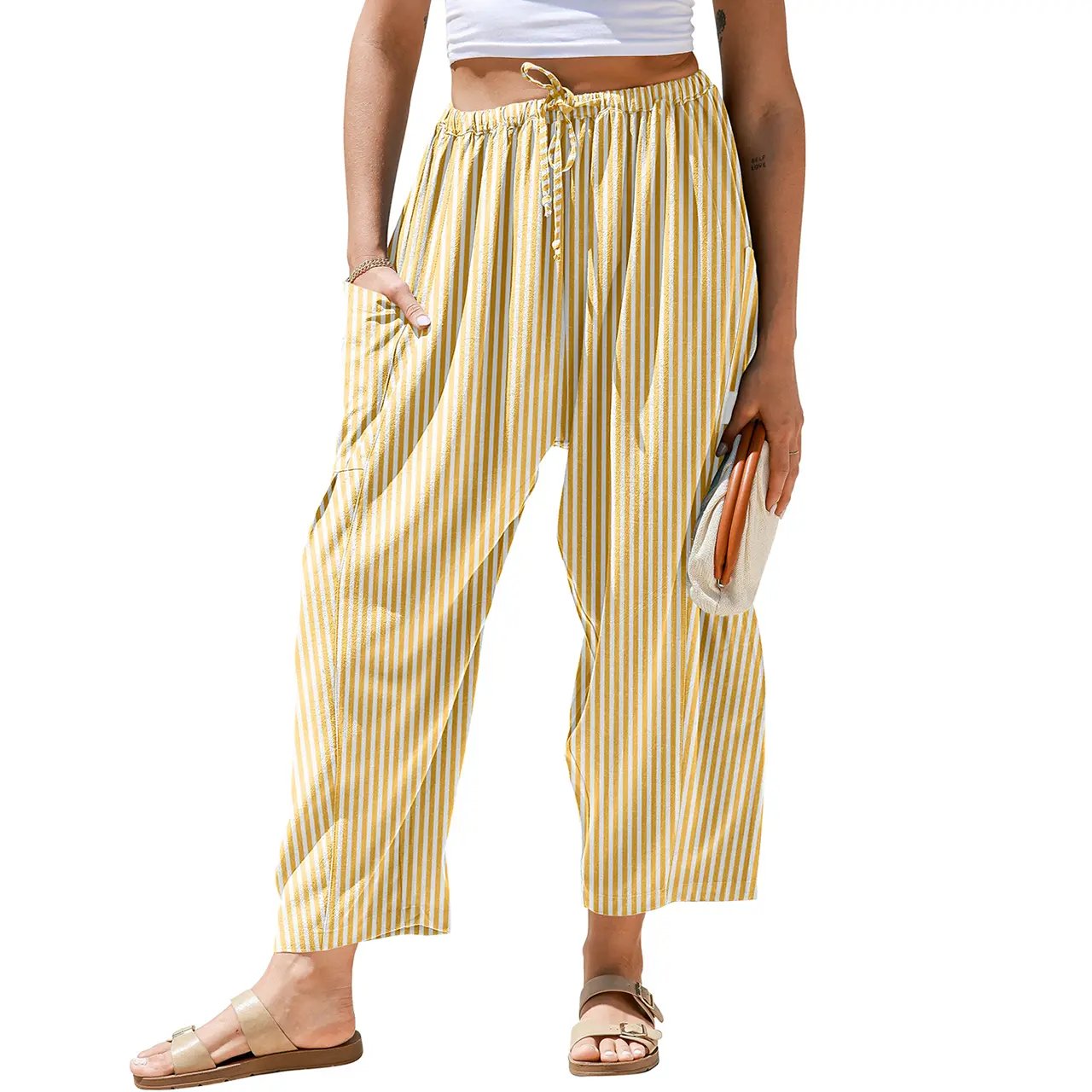 Breezy Wide-Leg Pants for Effortless Summer Comfort