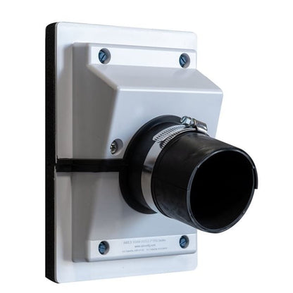 🛠️ HVAC Wall Line Set Cover – White Sealing & Insulation Kit