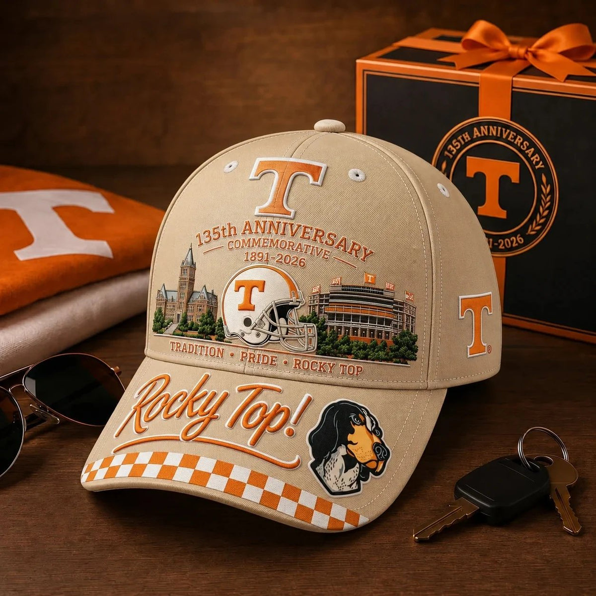 Rocky Top 135th Anniversary Commemorative Cap🏈