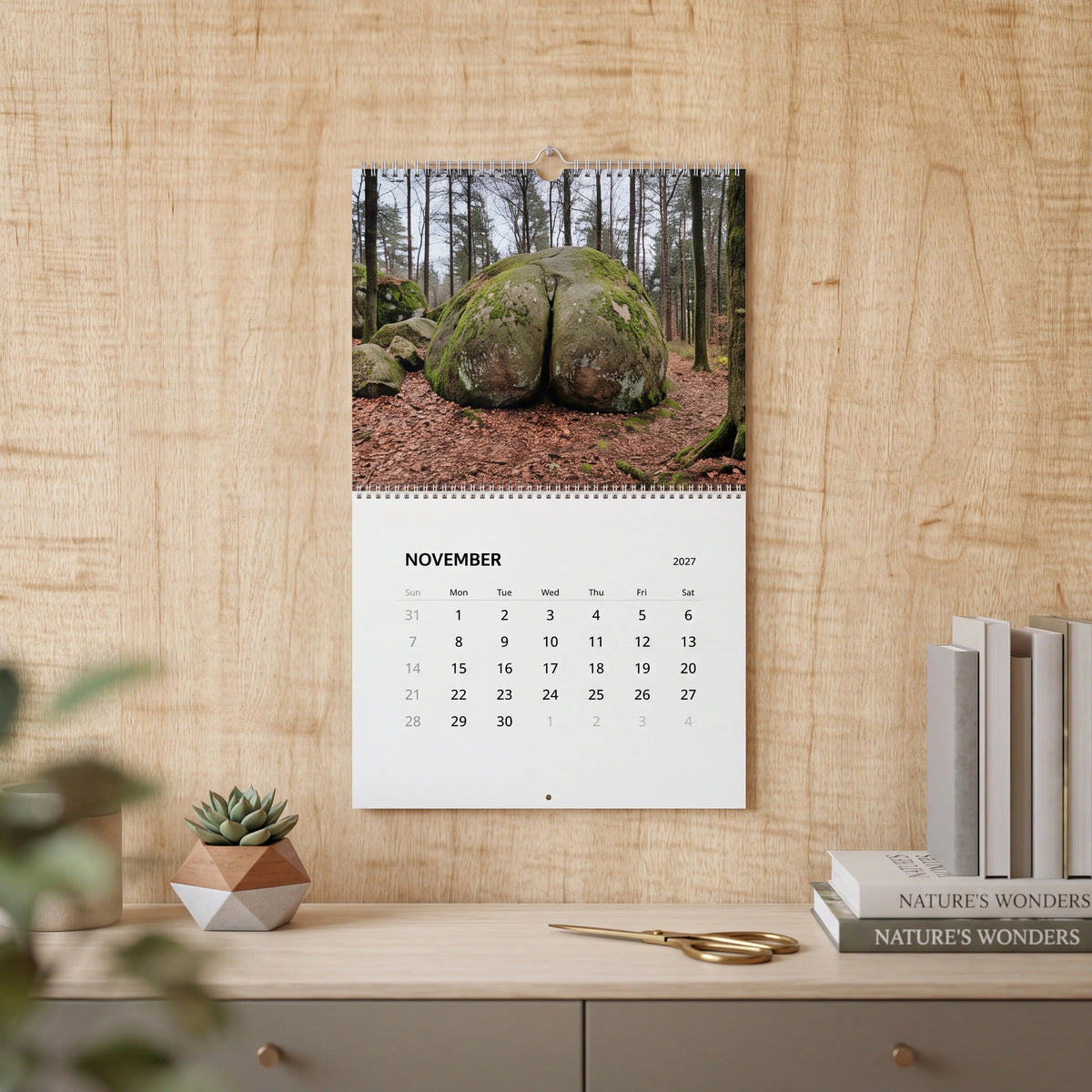 🍑 Natures Butt 2027 Calendar