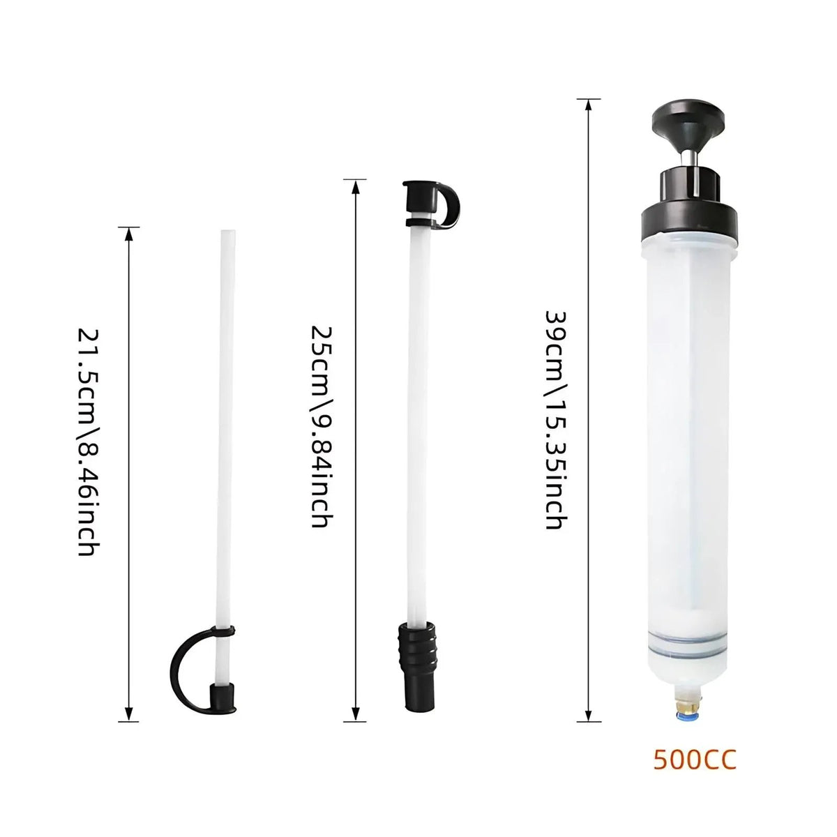 🛢️ 500CC Oil & Fluid Extractor Pump – Handy Liquid Removal Tool