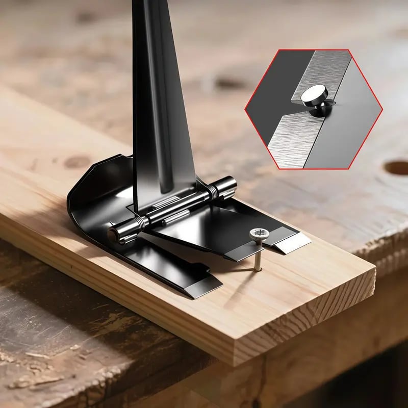 💯🛠️ Heavy Duty Trim Puller Tool, Baseboard & Molding Removal Pry Bar