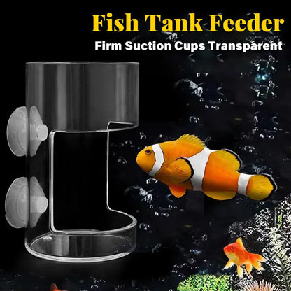 🐠 Round Aquarium Feeder – Clean, Hands-Free Feeding Without the Mess