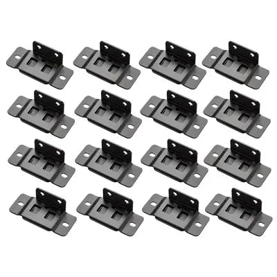 8-Pack L-Shaped Corner Brackets 🔩 – Heavy-Duty Furniture Repair with Screws