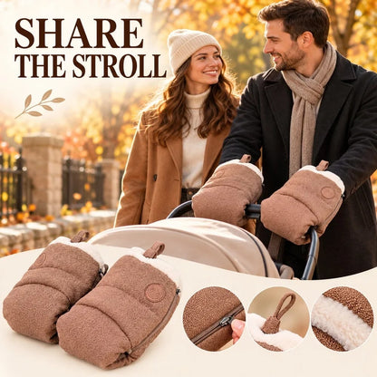 Cozy Stroller Hand Warmers 🧤 – Comfortable Handlebar Mitts for Cold Days