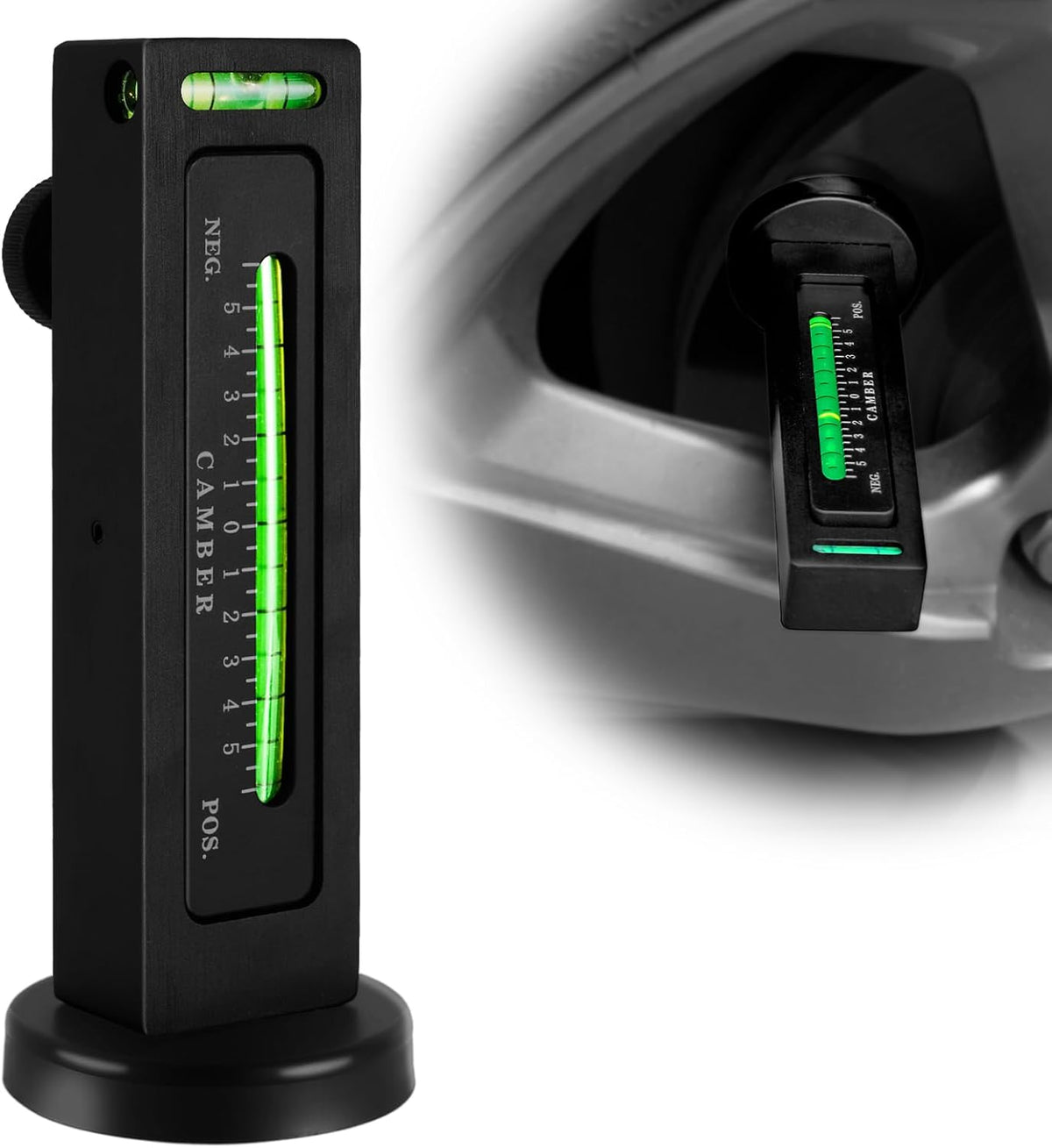 Adjustable Magnetic Auto Gauge 🧲 – Handy Tool for Car, Truck & RV Tire Service