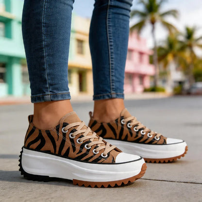 👟 LunaStar ComfortLift Platform Walking Sneakers