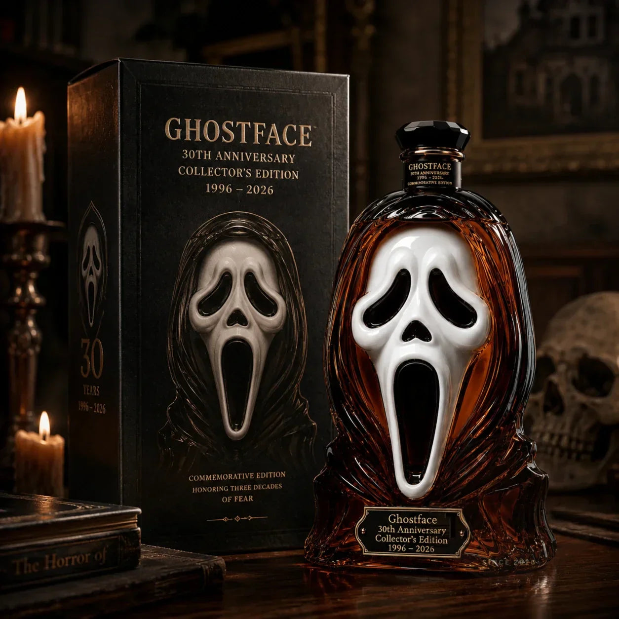 👻Ghostface 30th Anniversary 1996 – 2026 Whiskey Bottle