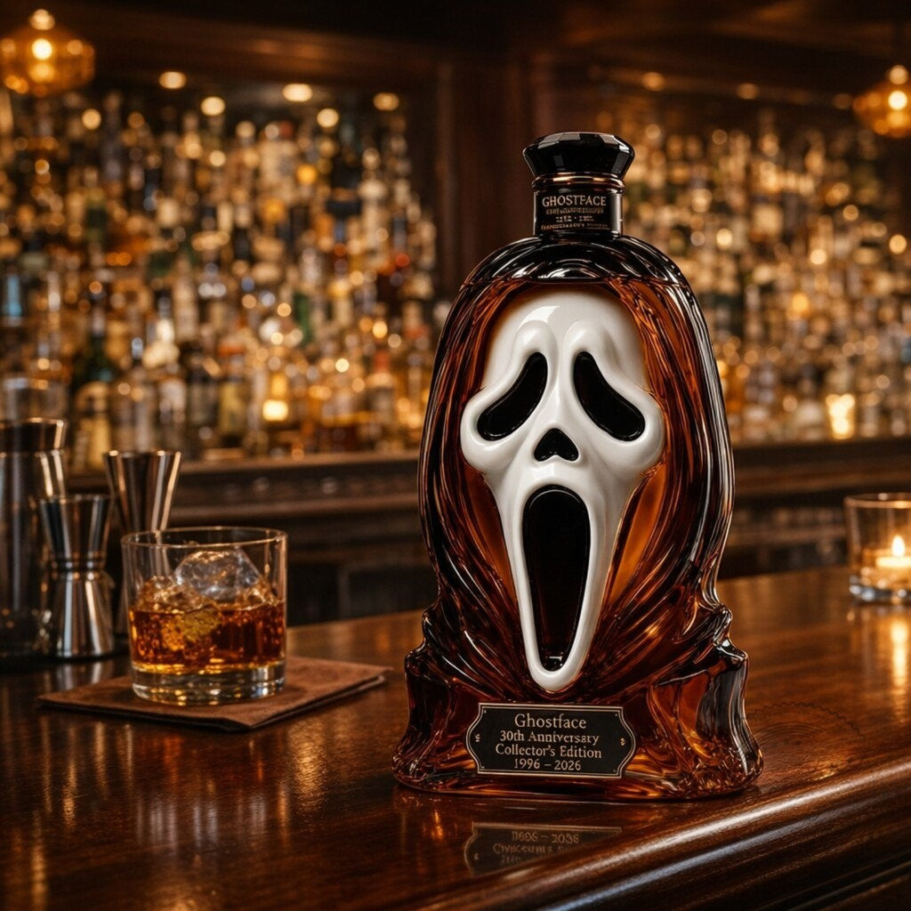 👻Ghostface 30th Anniversary 1996 – 2026 Whiskey Bottle