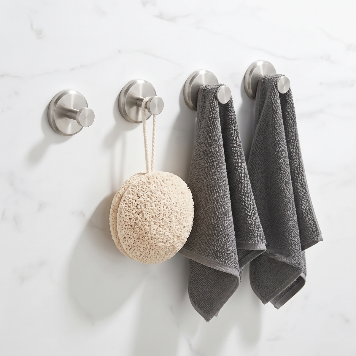 No-Drill Suction Cup Hooks 🪝 – Easy Wall-Mount Hanging Solution
