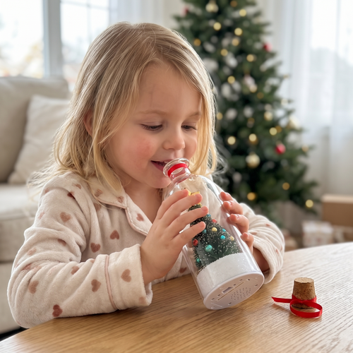 🎄 Recordable Christmas Keepsake Ornament with Your Own Voice Message