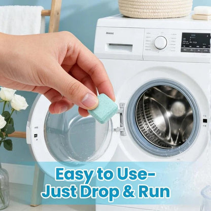 Deep-Clean Washer Refresh Tablets 🫧 Odor & Residue Remover
