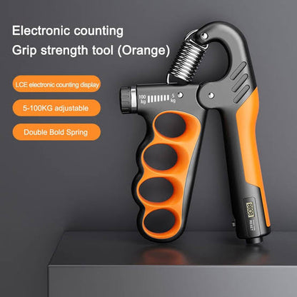💪 Adjustable Hand Grip Strengthener, 5–100 kg Resistance for Forearm Training