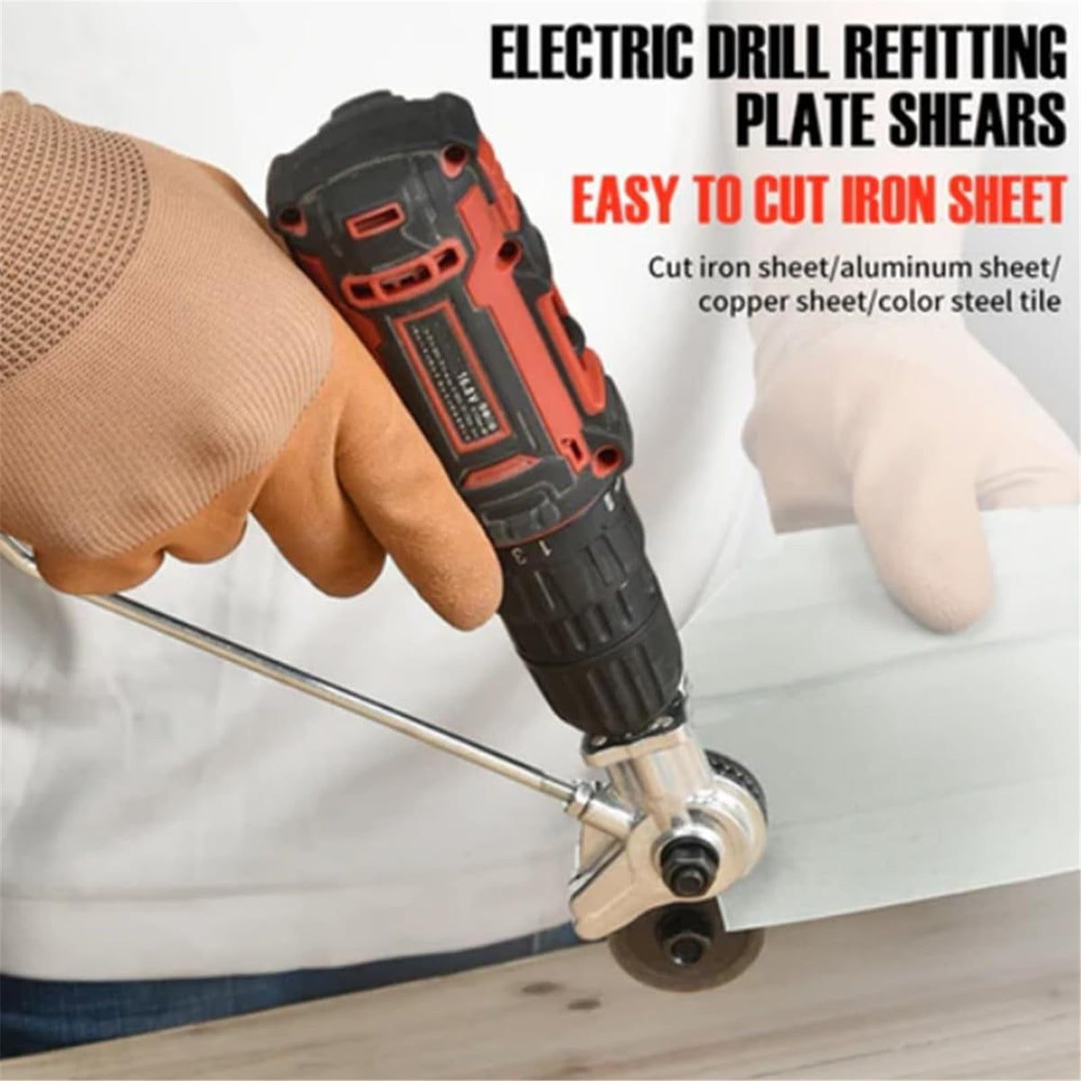 Metal Cutting Drill Attachment ✂️ – 50% OFF Today
