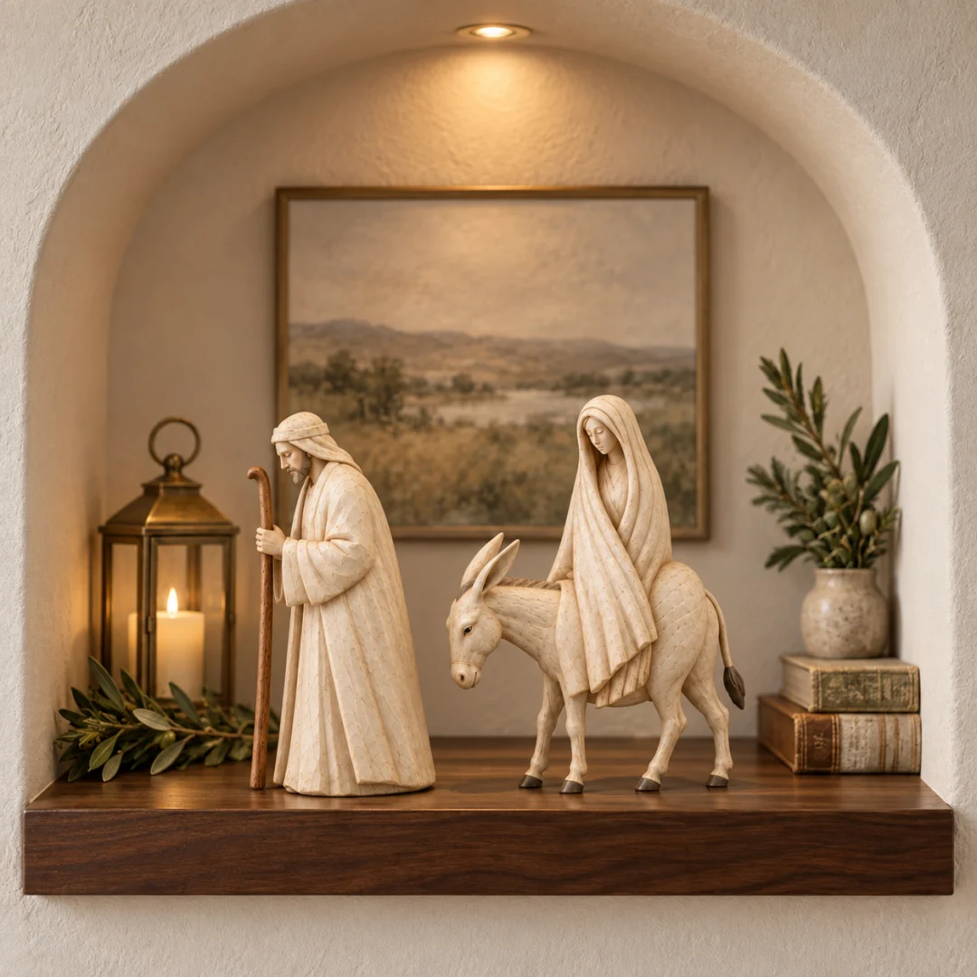 ✨ Journey to Bethlehem – A Meaningful Nativity Keepsake for Christmas