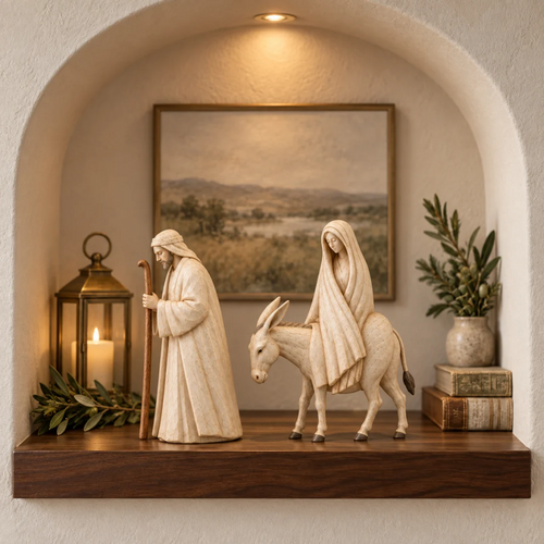 ✨ Journey to Bethlehem – A Meaningful Nativity Keepsake for Christmas