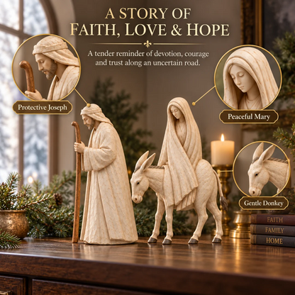 ✨ Journey to Bethlehem – A Meaningful Nativity Keepsake for Christmas