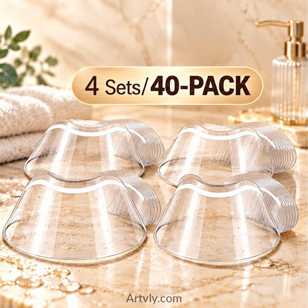 10-Pack Lash Extension Shower Shields 💕 – Reusable Waterproof Lash Covers