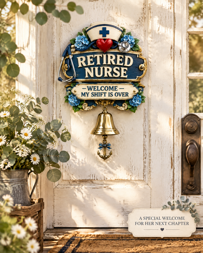 Retired Nurse Welcome Doorbell