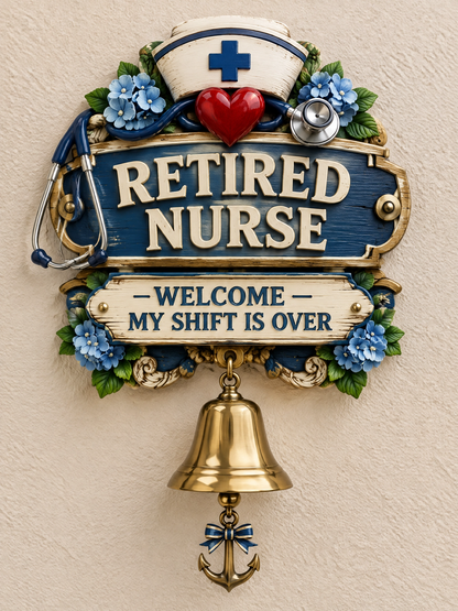 Retired Nurse Welcome Doorbell