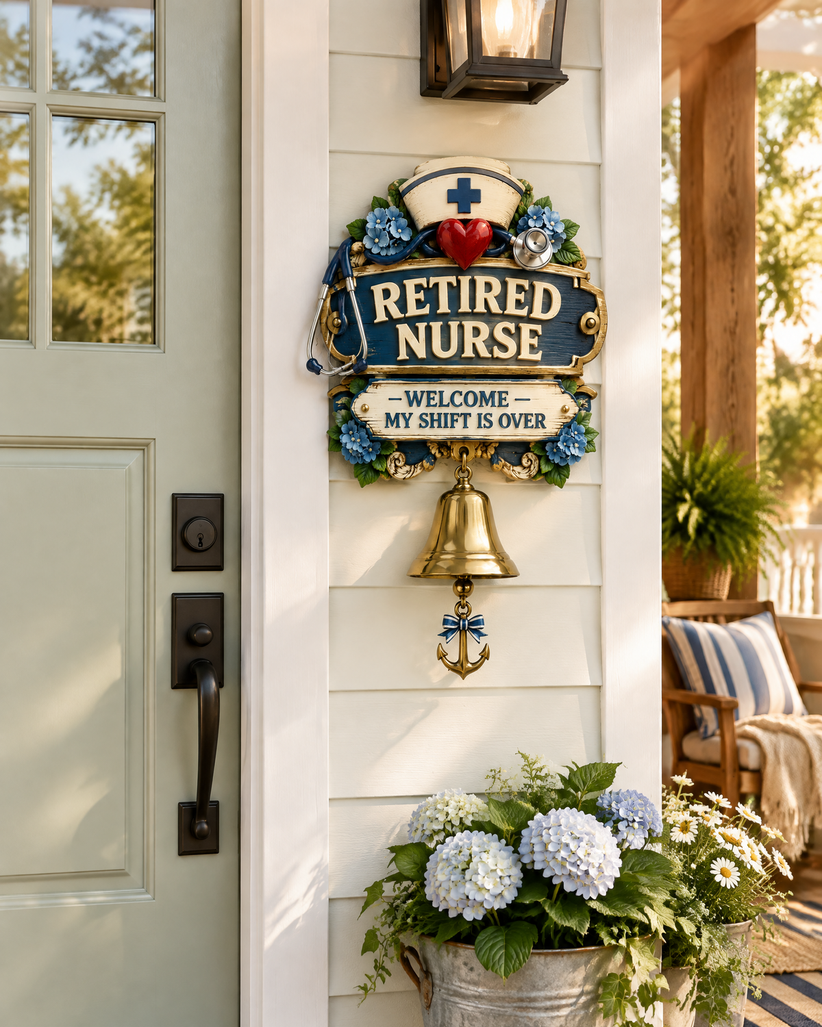 Retired Nurse Welcome Doorbell