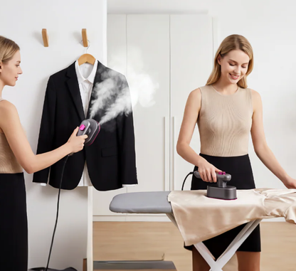 Portable Mini Steam Iron 👕 – Quick Wrinkle Care | Special Sale