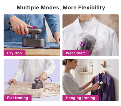 Portable Mini Steam Iron 👕 – Quick Wrinkle Care | Special Sale