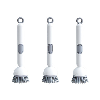 Rotating Dish Cleaning Brush 🧽 – Long Handle with Soap Dispenser