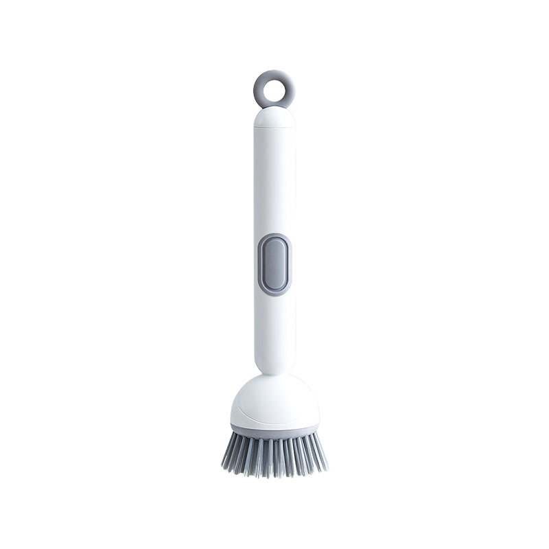 Rotating Dish Cleaning Brush 🧽 – Long Handle with Soap Dispenser
