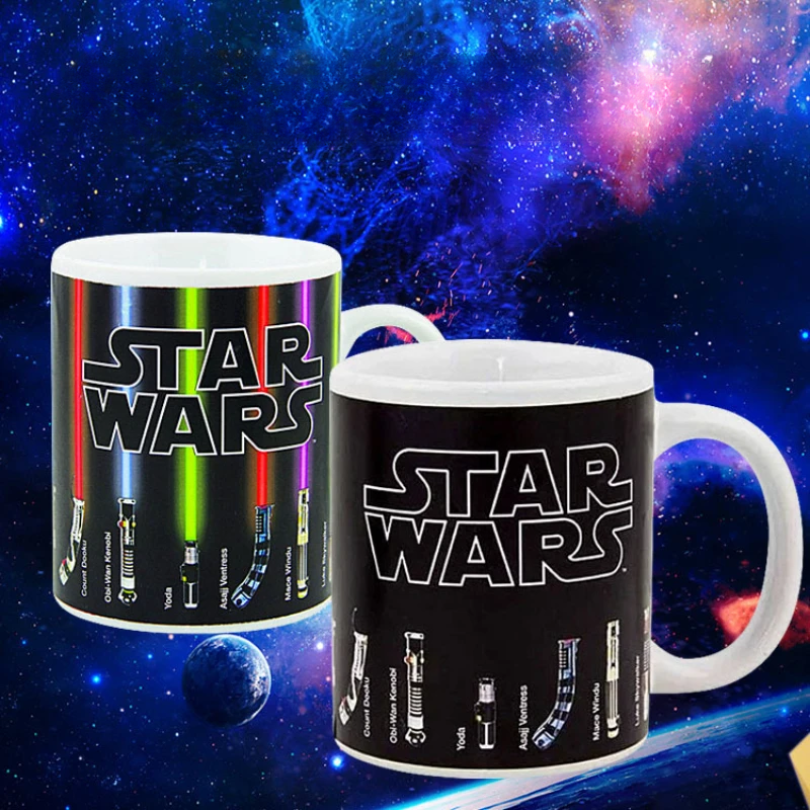 ☕⚡ MagicMug – Heat-Reveal Glowing Sword Transformation Mug