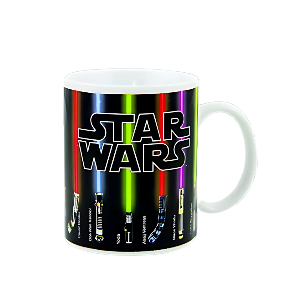 ☕⚡ MagicMug – Heat-Reveal Glowing Sword Transformation Mug